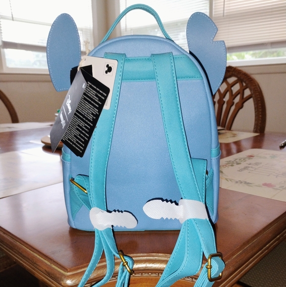 Loungefly Disney Lilo And Stitch Stitch Mini Backpack With Magnetic Hands - Picture 3 of 5